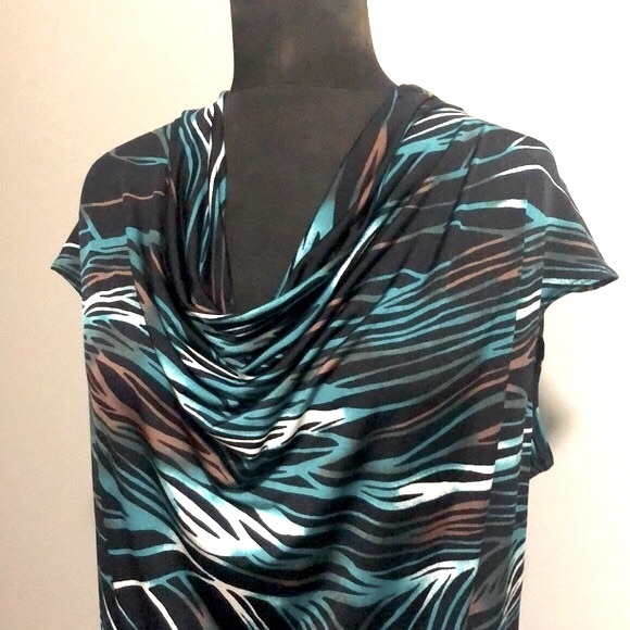 Worthington Crowl Neck Top, Size 1X - Picture 4 of 9